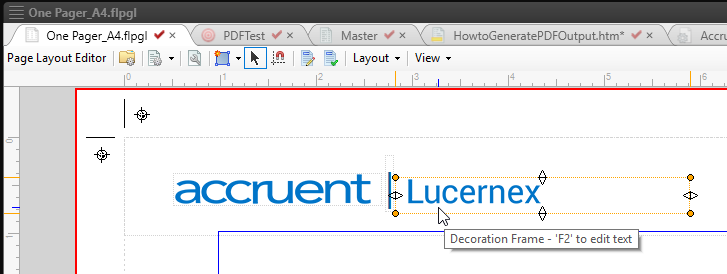 How to Generate PDF Output